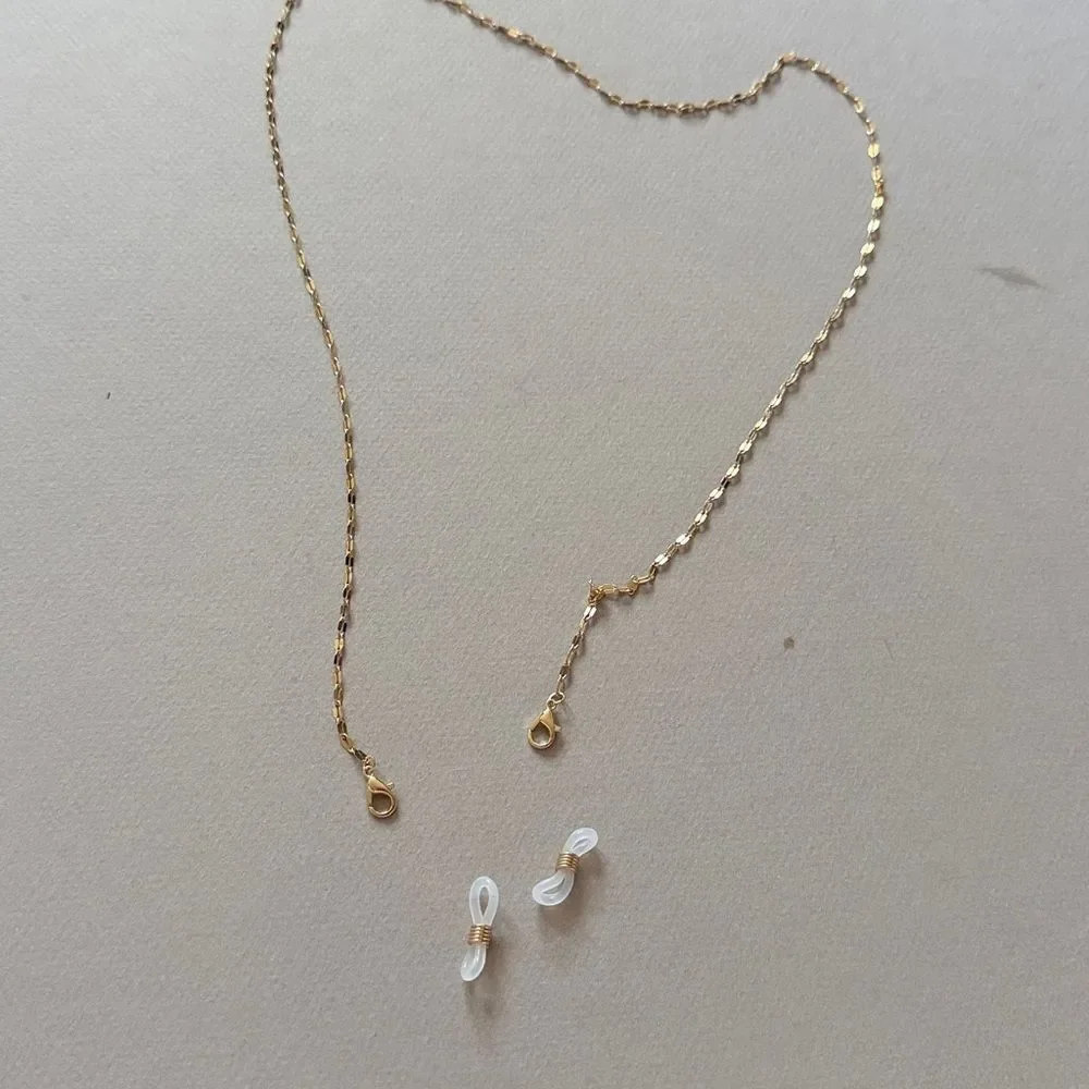 Gold Twisted Chain Eyeglass chain A1655